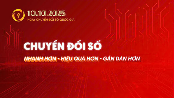 HƯỞNG ỨNG NGÀY CHUYỂN ĐỔI SỐ QUỐC GIA (10/10) NĂM 2025