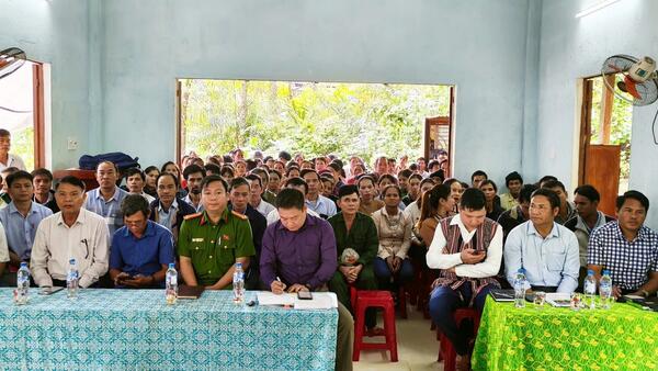 Ngày hội Đại đoàn kết toàn dân tộc năm 2025 tại Khu dân cư thôn  Kon Dóc, xã Đặng Thùy Trâm