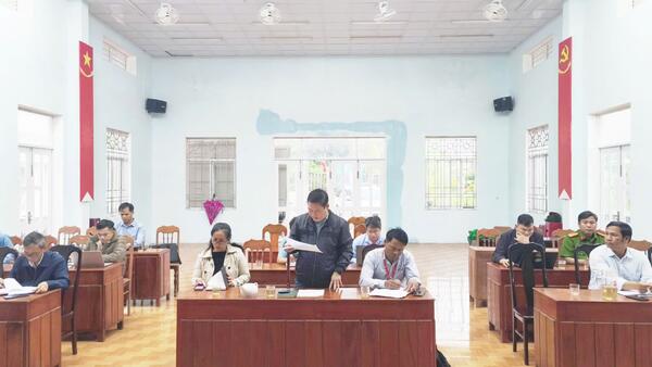 XÃ ĐẶNG THÙY TRÂM TRIỂN KHAI NHIỆM VỤ CÔNG TÁC BẦU CỬ ĐẠI BIỂU QUỐC HỘI KHÓA XVI VÀ HĐND CÁC CẤP  NHIỆM KỲ 2026–2031