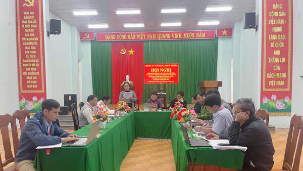 Hội nghị Kiểm điểm, đánh giá, xếp loại tập thể, cá nhân Ban Thường vụ năm 2025